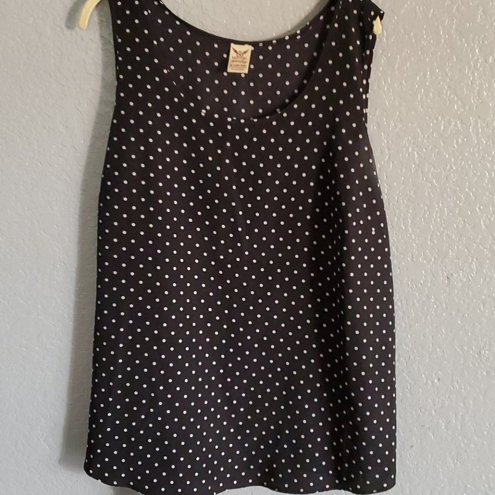 Polka dot top